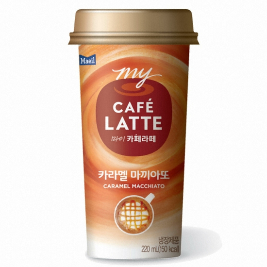 매일유업  마이 카페라떼 카라멜 마끼아또 220ml