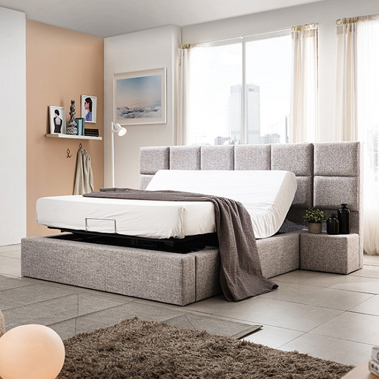 쉐우드가구 유닉 드림 패브릭 모션베드 Q