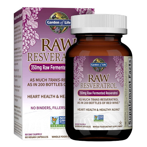 가든오브라이프 RAW 레스베라트롤 350mg 60캡슐