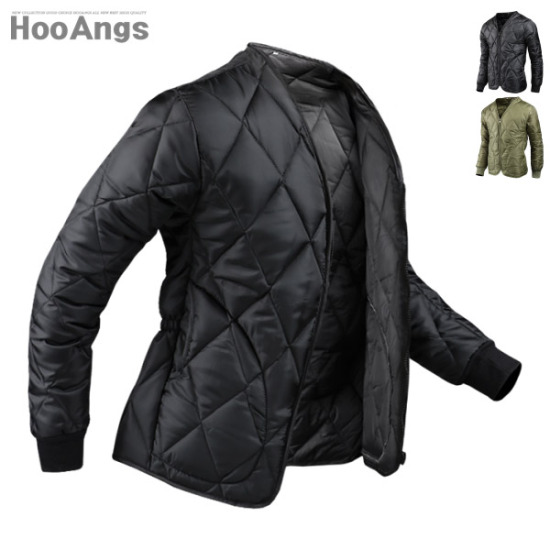 후앙스 베이직 브이넥 깔깔이점퍼_SDPD1059