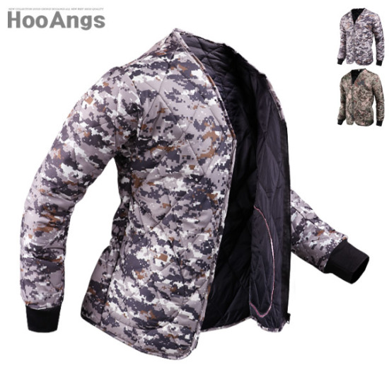 후앙스 디지털 브이넥 깔깔이점퍼_SDPD2059