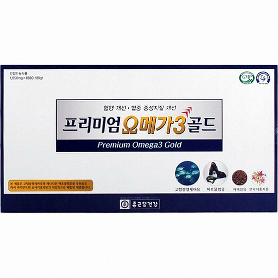 종근당건강 프리미엄 오메가3 골드 180캡슐