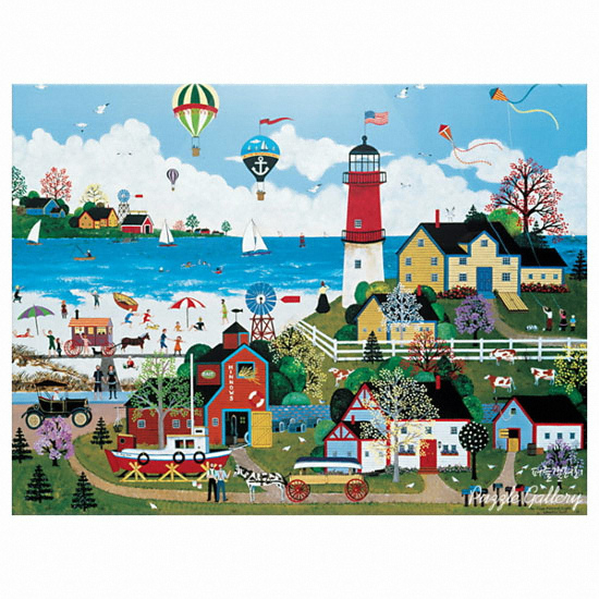 퍼즐갤러리  밀포드의 해변과 등대 PK1000-3132