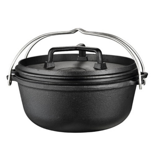 캠핑문  스킬렛 더치오븐 주철 화로대 냄비