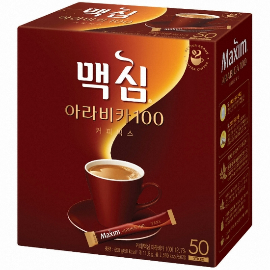 동서식품 맥심 아라비카100 커피믹스 50개입