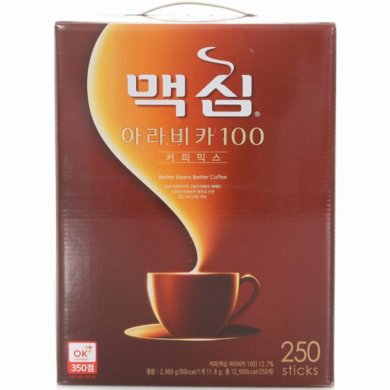동서식품 맥심 아라비카100 커피믹스 250개입
