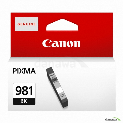 Canon  정품 CLI-981BK 검정