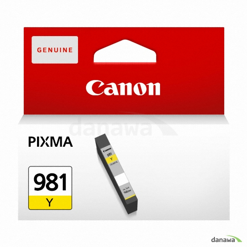Canon  정품 CLI-981Y 노랑