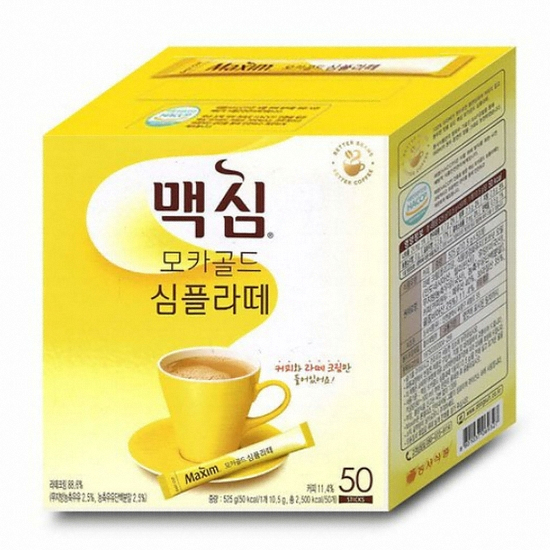 동서식품 맥심 모카골드 심플라떼 50개입