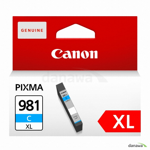 Canon  정품 CLI-981XL C 파랑