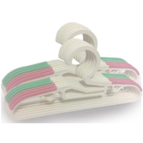 아도라하우스  논슬립 유아동 옷걸이 화이트 50개