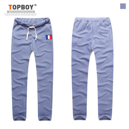 탑보이 프랑스 자수 트레이닝팬츠_DG064