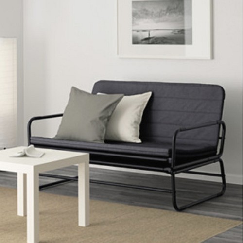 이케아 HAMMARN 패브릭 소파베드 2인용