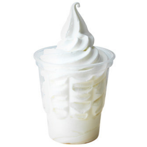 맥도날드 바닐라 선데이 아이스크림