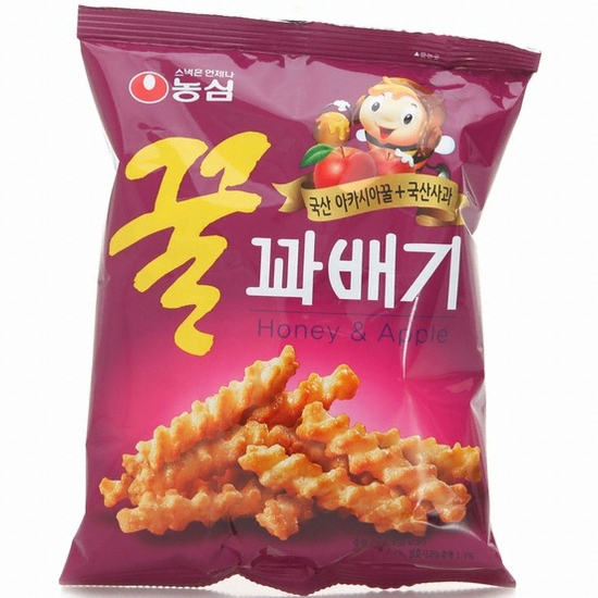 농심  꿀꽈배기 90g