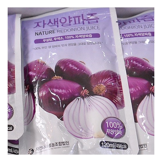 몽탄우리농산영농조합법인 푸드공작소 자색양파즙 120ml 50포
