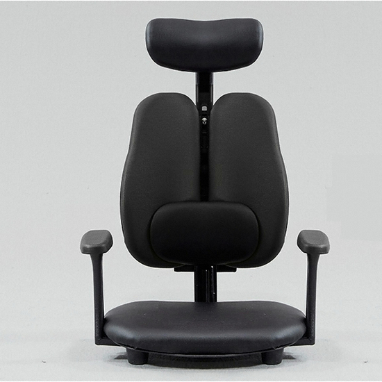 우아미가구  그라 요추 좌식의자 헤드레스트형