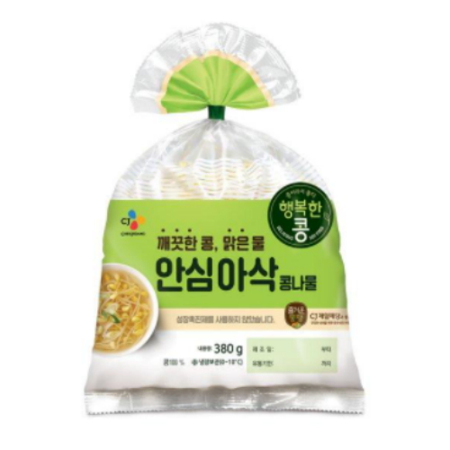CJ제일제당  행복한콩 깨끗한 콩나물 380g