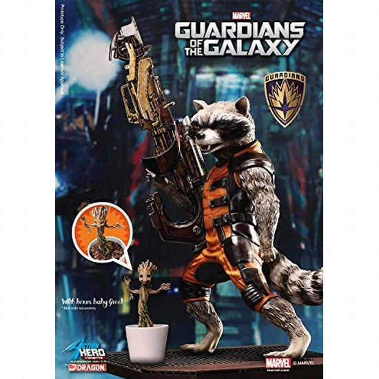 드래곤  1/9 가디언즈 오브 갤럭시 로켓 라쿤