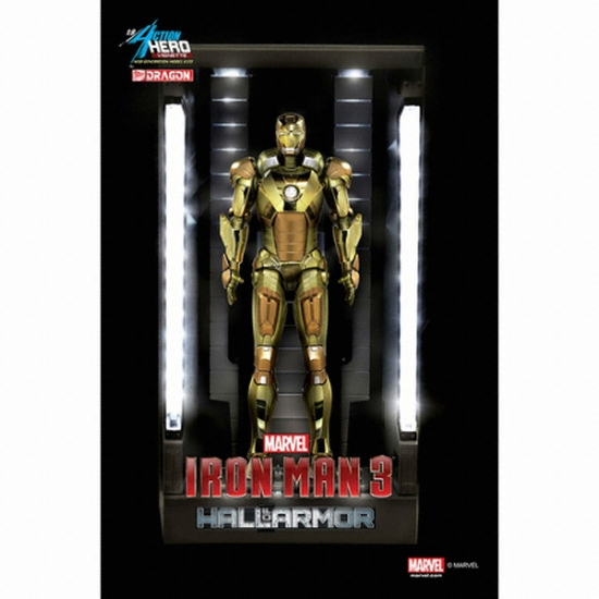 드래곤  1/9 아이언맨3 홀 오브 아머 마크21(조명 미포함)