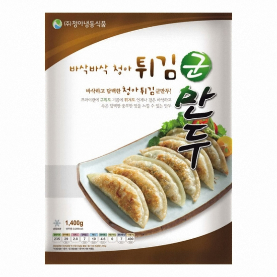 청아냉동식품 바삭바삭 청아 튀김군만두 1.4kg 2개 - 에누리 가격비교