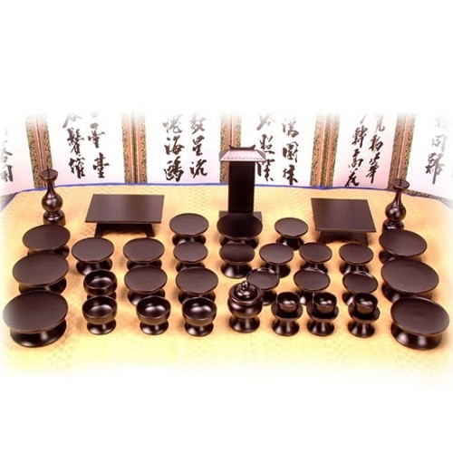 남원동천목공예 천연 옻칠제기 37P