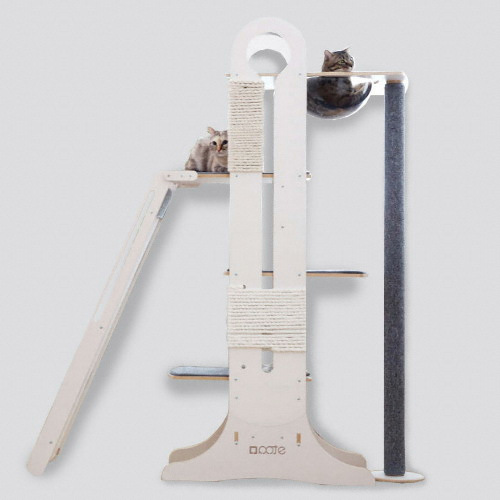 뽀떼  미유 캣타워 D TYPE-크리스탈 해먹형