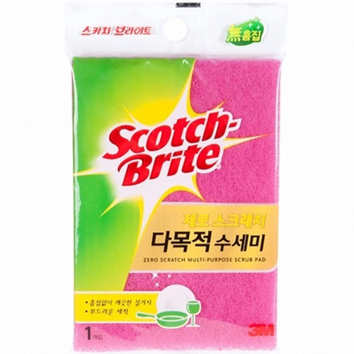 3M 스카치브라이트 제로스크래치 다목적 수세미