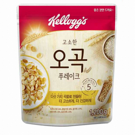 켈로그  고소한 오곡 푸레이크 1.2kg