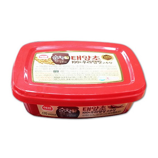 해표 순창궁 태양초 우리햅쌀 고추장 170g