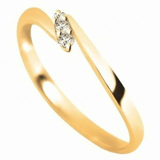 브리앙  18K 모나코 다이아몬드 반지