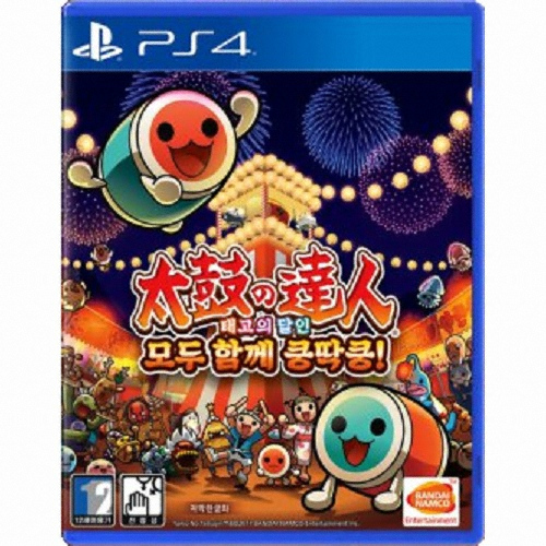 반다이남코  태고의 달인 모두 함께 쿵딱쿵! PS4