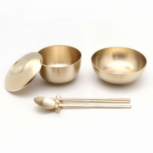 거창유기공방 유기 연수오세트 (kgt-23-1) 1인용(3P), 수저(1벌)