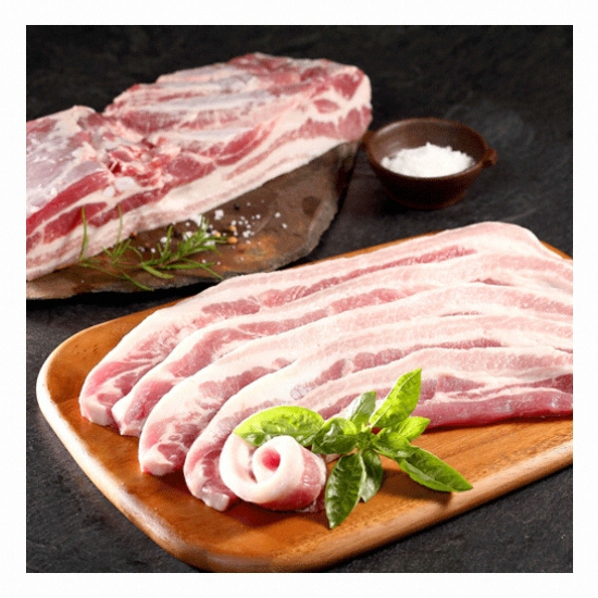 팜스토리  국내산 냉장 삼겹살 대패용 500g