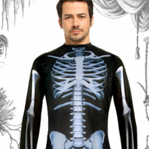 파티해  M-0130 스컬 맨 의상