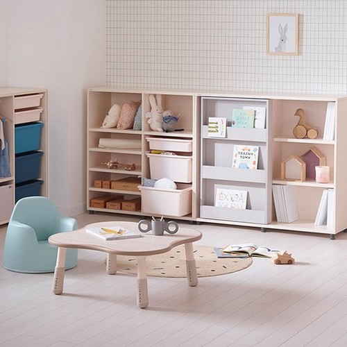 일룸 에디키즈 슬라이딩 책장 1200