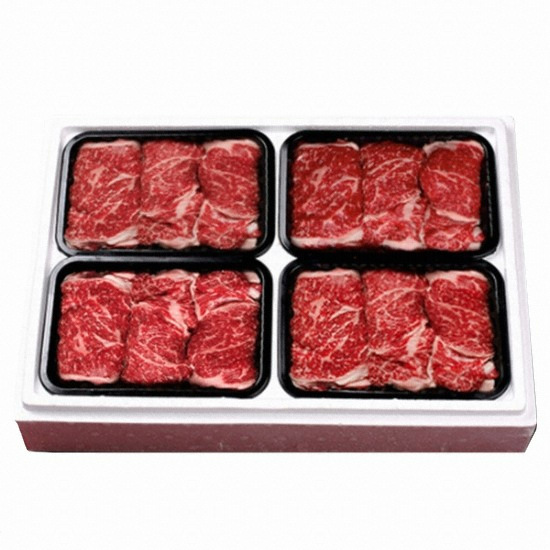 대구축협  팔공참한우 1등급 한우 등심 선물세트 3호 2.4kg