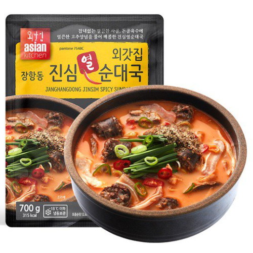 삼미식품 외갓집 장항동 진심 열순대국 700g [1개] - 에누리 가격비교