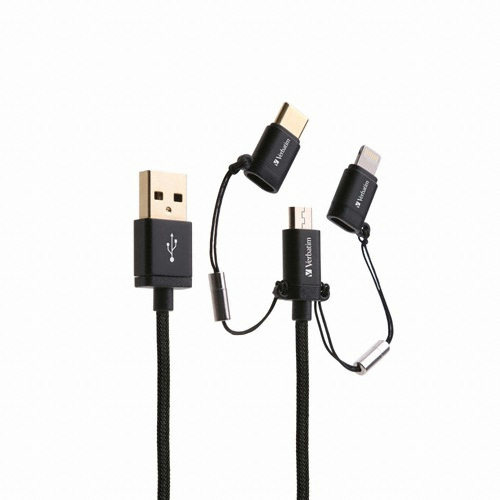버바팀  3in1 멀티 메탈릭 케이블