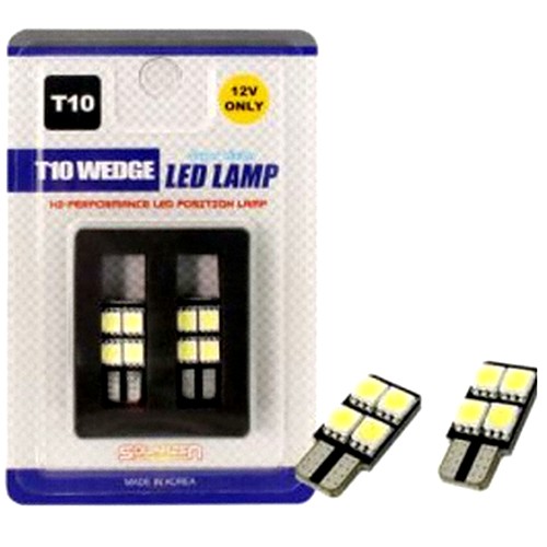 쏠라젠 T10 5450 4LED 번호판등 (1개)