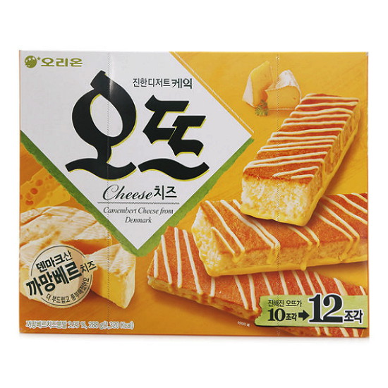 오리온  케익오뜨 치즈 288g