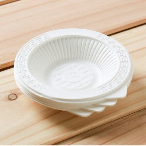 롯데알미늄 이라이프 일회용 친환경 접시 10cm