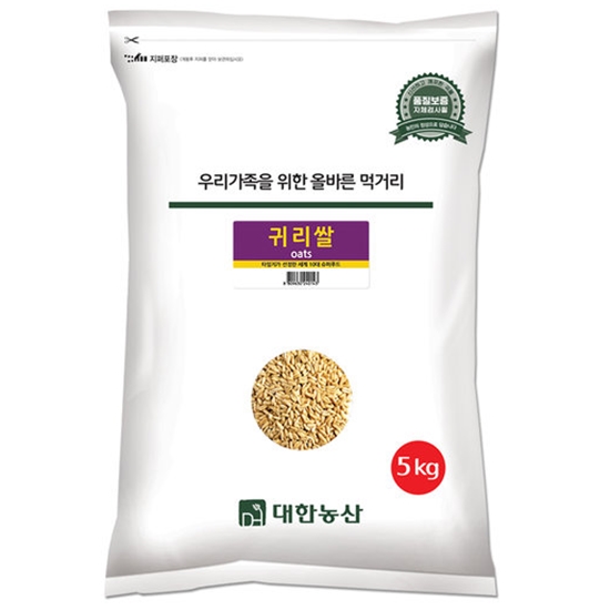 대한농산 귀리 5kg