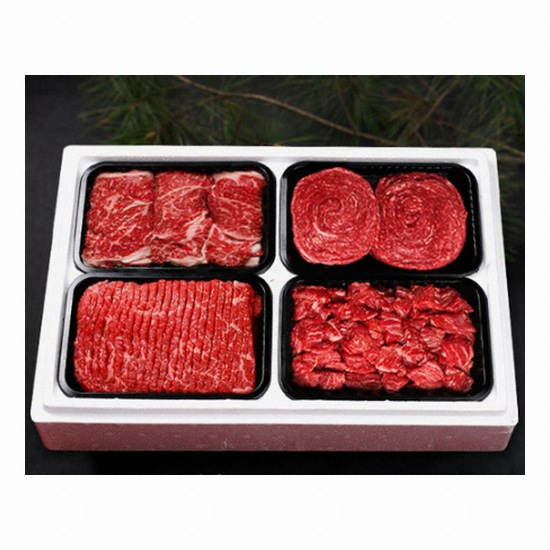 대구축협  팔공참한우 1등급 등심정육 선물세트 5호 2.4kg