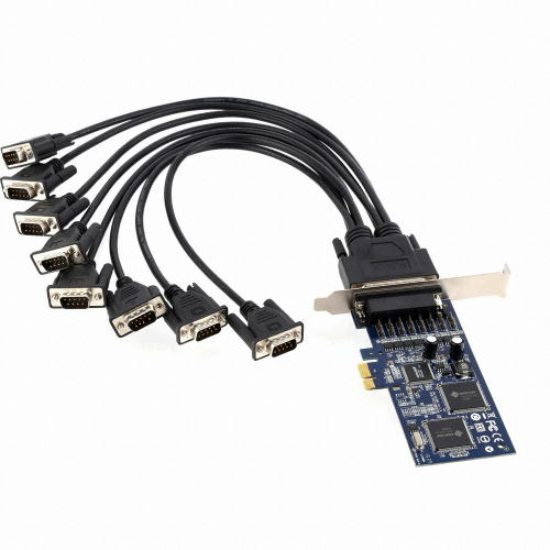 SUNIX  8포트 시리얼 PCIe 카드 (IPC-E2108S-B)