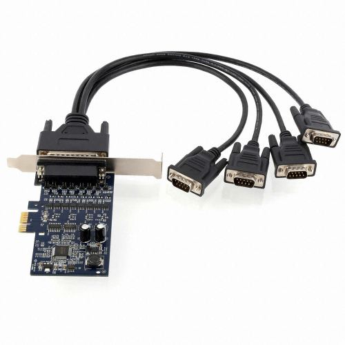 SUNIX  4포트 시리얼 PCIe 카드 (IPC-E3204S-B)
