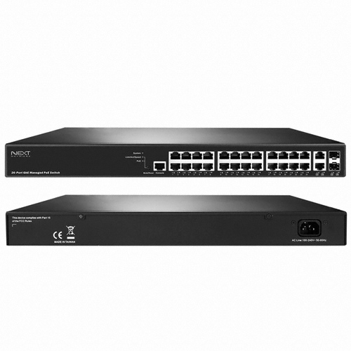 이지넷유비쿼터스 넥스트 NEXT-POE4028L2S-TP PoE 스위치허브