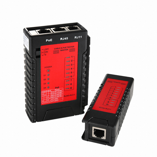 이지넷유비쿼터스 넥스트 POE/RJ45/RJ11 케이블 테스터기 (NEXT-478PT)