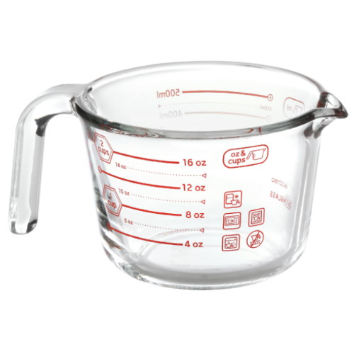 아이에코리아  수퍼오븐글라스 계량컵 500ml
