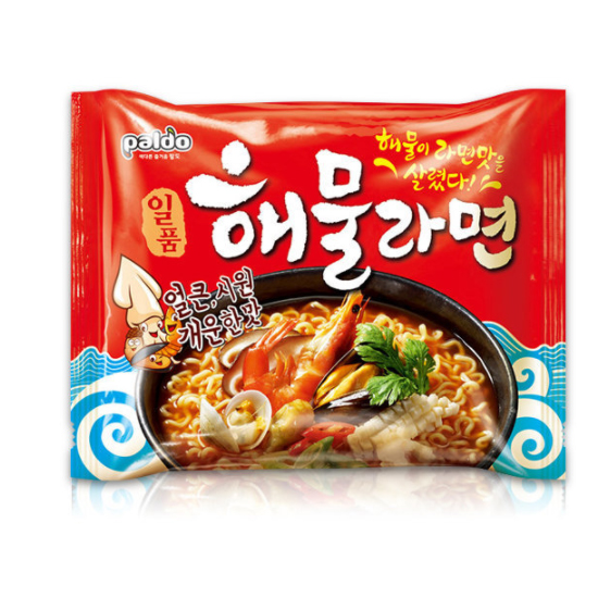 팔도  일품 해물라면 120g